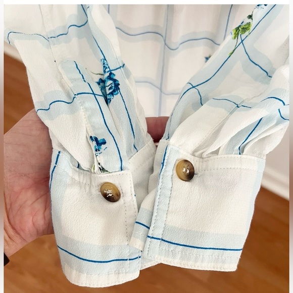 Free People Window to My Heart Button Up Top Blouse - Picture 6 of 7